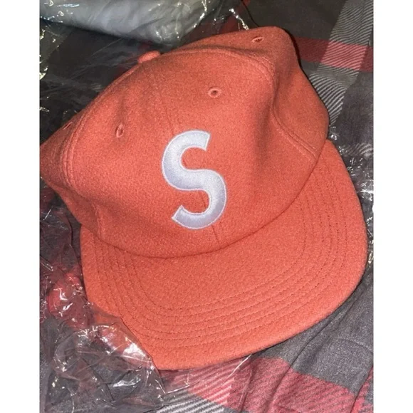 Supreme Wool S Logo 6-Panel Cap - Picture 2 of 5